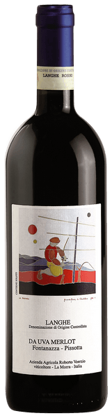 Da uva Merlot vigneti Fontanazza - Pissota Langhe