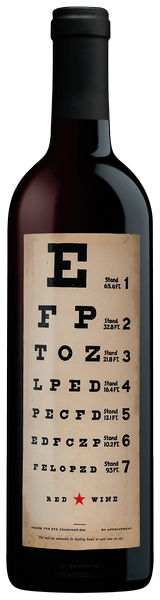 Eye Chart Red