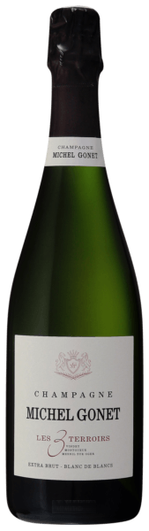 Les 3 Terroirs Extra Brut Blanc de Blancs Champagne Grand Cru 'Le Mesnil-sur-Oger'